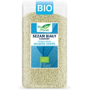 SEZAM BIAŁY ŁUSKANY BIO 400 g - BIO PLANET