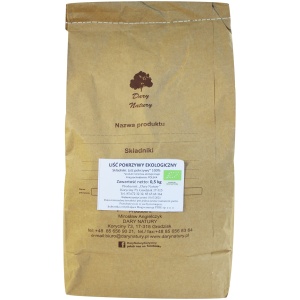 HERBATKA LIŚĆ POKRZYWY BIO 500 g - HORECA (DARY NATURY)