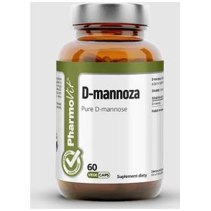 D-MANNOZA BEZGLUTENOWA 60 KAPSUŁEK - PHARMOVIT (CLEAN LABEL)