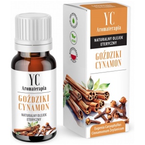 OLEJEK ETERYCZNY GOŹDZIKI Z CYNAMONEM 10 ml - YOUR CANDLE