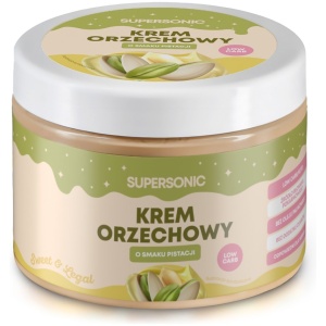 KREM ORZECHOWY Z PISTACJAMI BEZ DODATKU CUKRU 250 g - SUPERSONIC