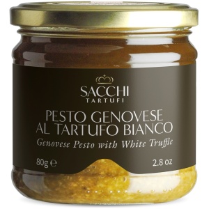 PESTO GENOVESE Z TRUFLĄ BIAŁĄ 80 g - SACCHI TARTUFI