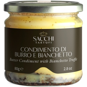 MASŁO Z TRUFLĄ BIAŁĄ I SEREM GRANA PADANO 80 g - SACCHI TARTUFI