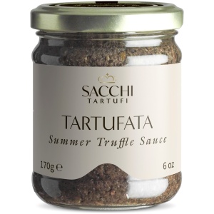 SOS PIECZARKOWY Z CZARNĄ TRUFLĄ LETNIĄ 170 g - SACCHI TARTUFI