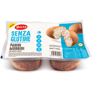 BUŁECZKI MIĘKKIE BEZGLUTENOWE (4 x 50 g) 200 g - DORIA