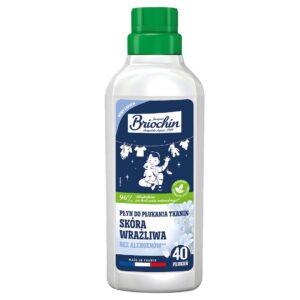 PŁYN DO ZMIĘKCZANIA TKANIN DLA SKÓRY WRAŻLIWEJ 750 ml (40 PRAŃ) - BRIOCHIN