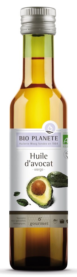 OLEJ Z MIĄŻSZU AWOKADO TŁOCZONY NA ZIMNO BIO 250 ml – BIO PLANETE