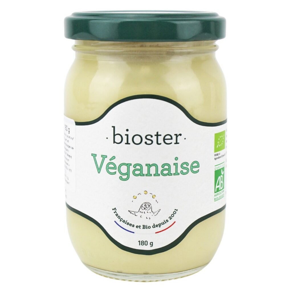 MAJONEZ WEGAŃSKI (VEGANAISE) BIO 180 g - BIOSTER
