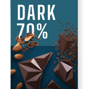 CZEKOLADA GORZKA 70 % BEZ DODATKU CUKRÓW BEZGLUTENOWA BIO 60 g - BENJAMISSIMO