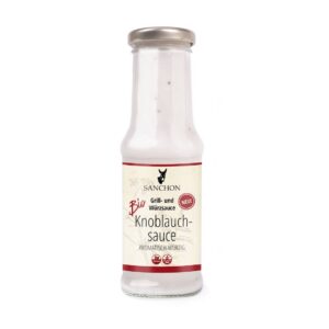 SOS CZOSNKOWY BEZGLUTENOWY BIO 210 ml - SANCHON