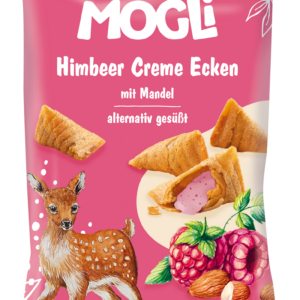 ROŻKI Z KREMEM MIGDAŁOWO - MALINOWYM BEZGLUTENOWE BIO 30 g - MOGLI