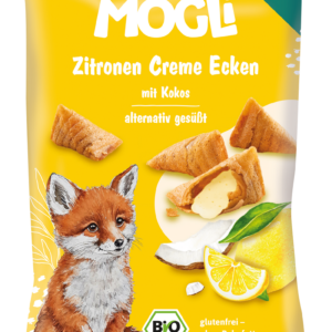 ROŻKI Z KREMEM KOKOSOWO - CYTRYNOWYM BEZGLUTENOWE BIO 30 g - MOGLI