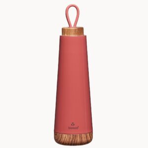 BUTELKA TERMICZNA Z SILIKONOWYM UCHWYTEM RUDA 500 ml - CHIC-MIC