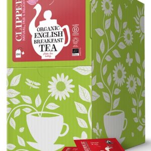 HERBATA CZARNA ENGLISH BREAKFAST FAIR TRADE BIO (250 x 2,2 g) 550 g - CLIPPER