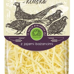MAKARON (Z JAJAMI BAŻANCIMI SEMOLINOWY) KRAJANKA 250 g - BARTOLINI (SIELSKA KLUSKA)