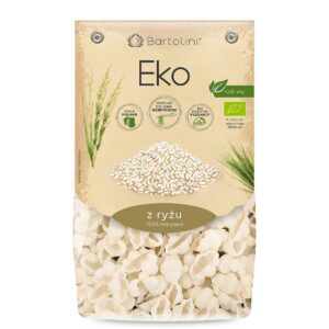 MAKARON (RYŻOWY) MUSZELKI BIO 250 g - BARTOLINI
