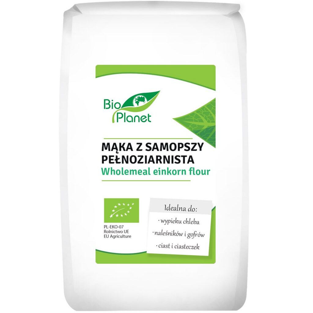MĄKA Z SAMOPSZY PEŁNOZIARNISTA BIO 1 kg - BIO PLANET