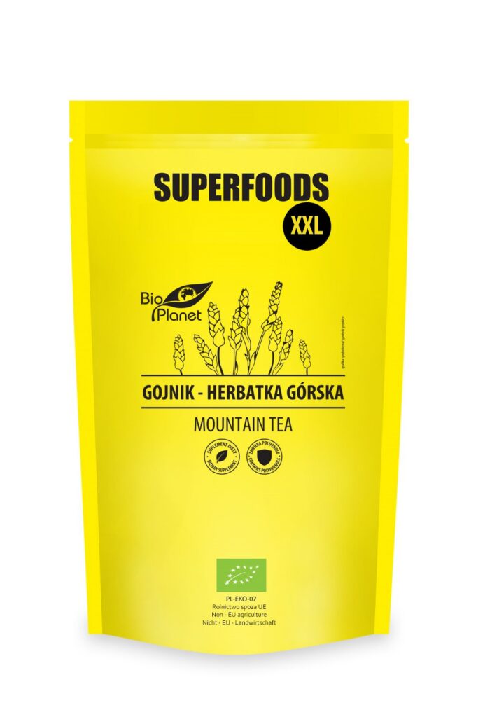 GOJNIK (HERBATKA GÓRSKA) BIO 90 g - BIO PLANET SUPERFOODS