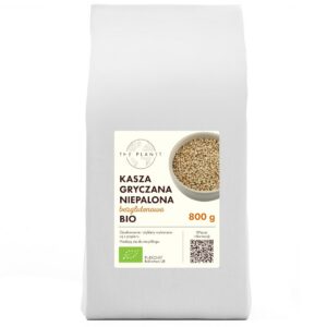 KASZA GRYCZANA NIEPALONA BEZGLUTENOWA BIO 800 g - THE PLANET
