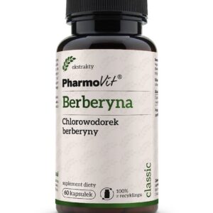 BERBERYNA HCL (388 mg) BEZGLUTENOWA 60 KAPSUŁEK - PHARMOVIT (CLASSIC)