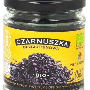 CZARNUSZKA BEZGLUTENOWA BIO 100 g - PIĘĆ PRZEMIAN
