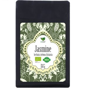 HERBATA ZIELONA LIŚCIASTA JAŚMINOWA BIO 100 g - ECOBLIK