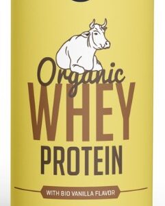 BIAŁKO SERWATKOWE O SMAKU WANILIOWYM (KONCENTRAT WPC 85) BIO 500 g - DIET-FOOD