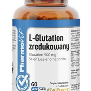 L-GLUTATION ZREDUKOWANY BEZGLUTENOWY 60 KAPSUŁEK - PHARMOVIT (CLEAN LABEL)