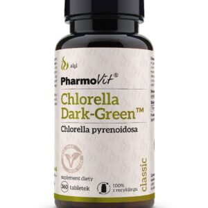 CHLORELLA DARK-GREEN (250 mg) BEZGLUTENOWA 360 TABLETEK - PHARMOVIT (CLASSIC)
