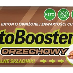 BATON ORZECHOWY KETO BOOSTER BEZGLUTENOWY 40 g - ZMIANY ZMIANY
