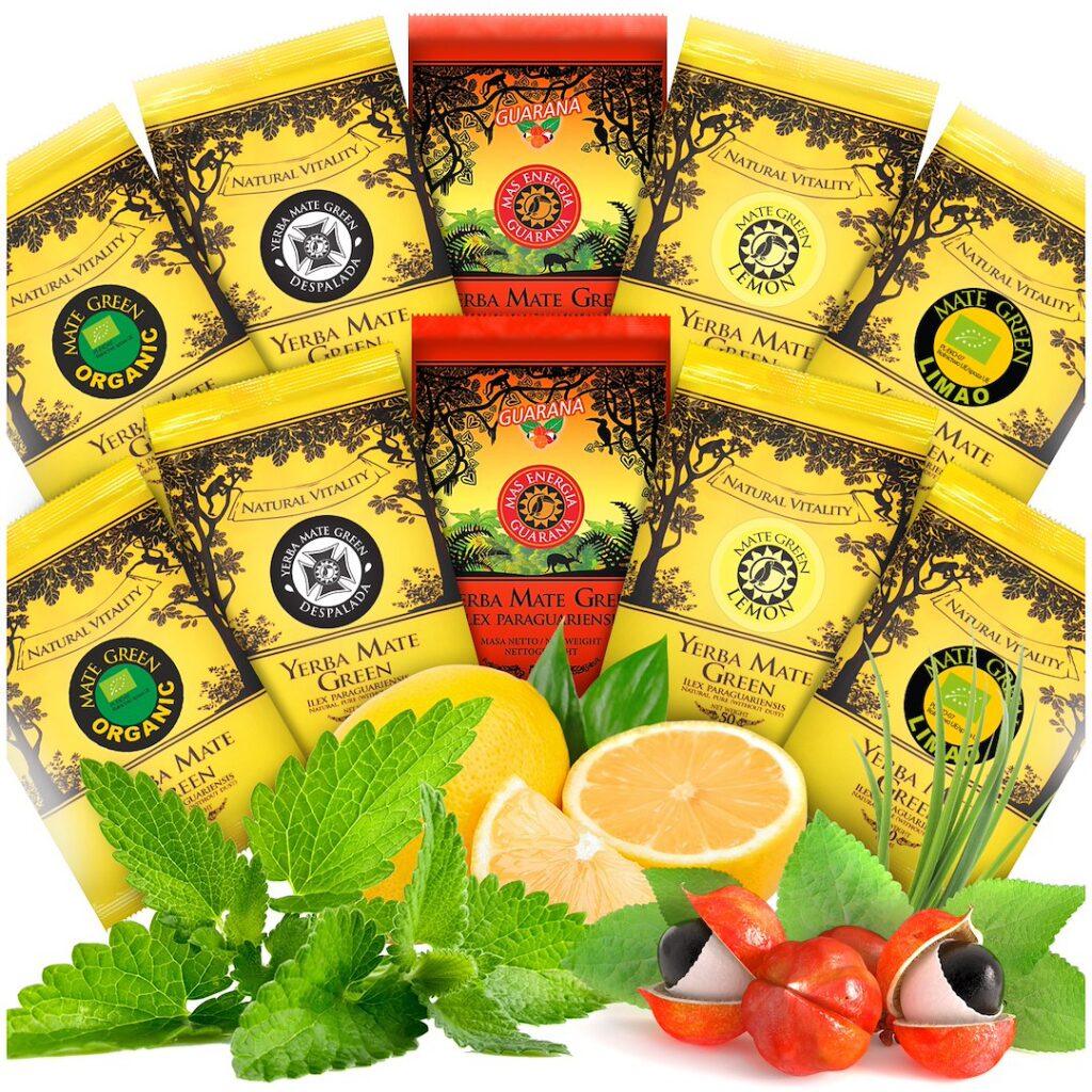 YERBA MATE MIX (10 x 50 g) 500 g - YERBA MATE GREEN