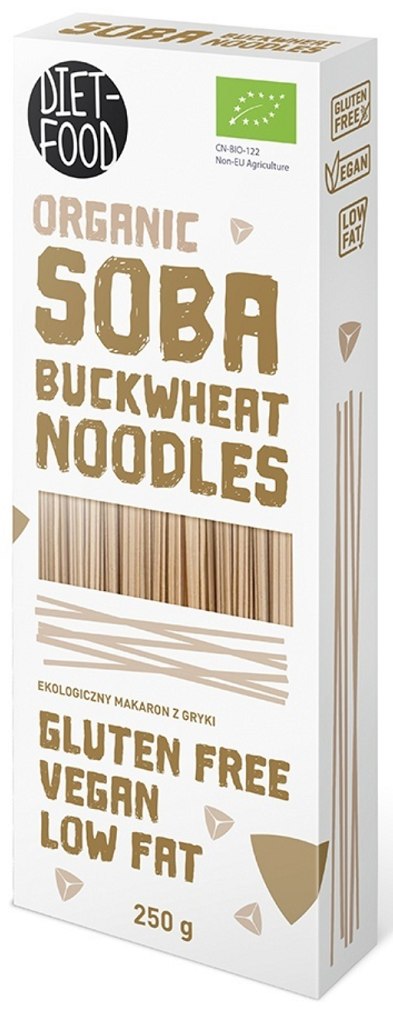 MAKARON (GRYCZANY) NOODLE SOBA BIO 250 g - DIET-FOOD