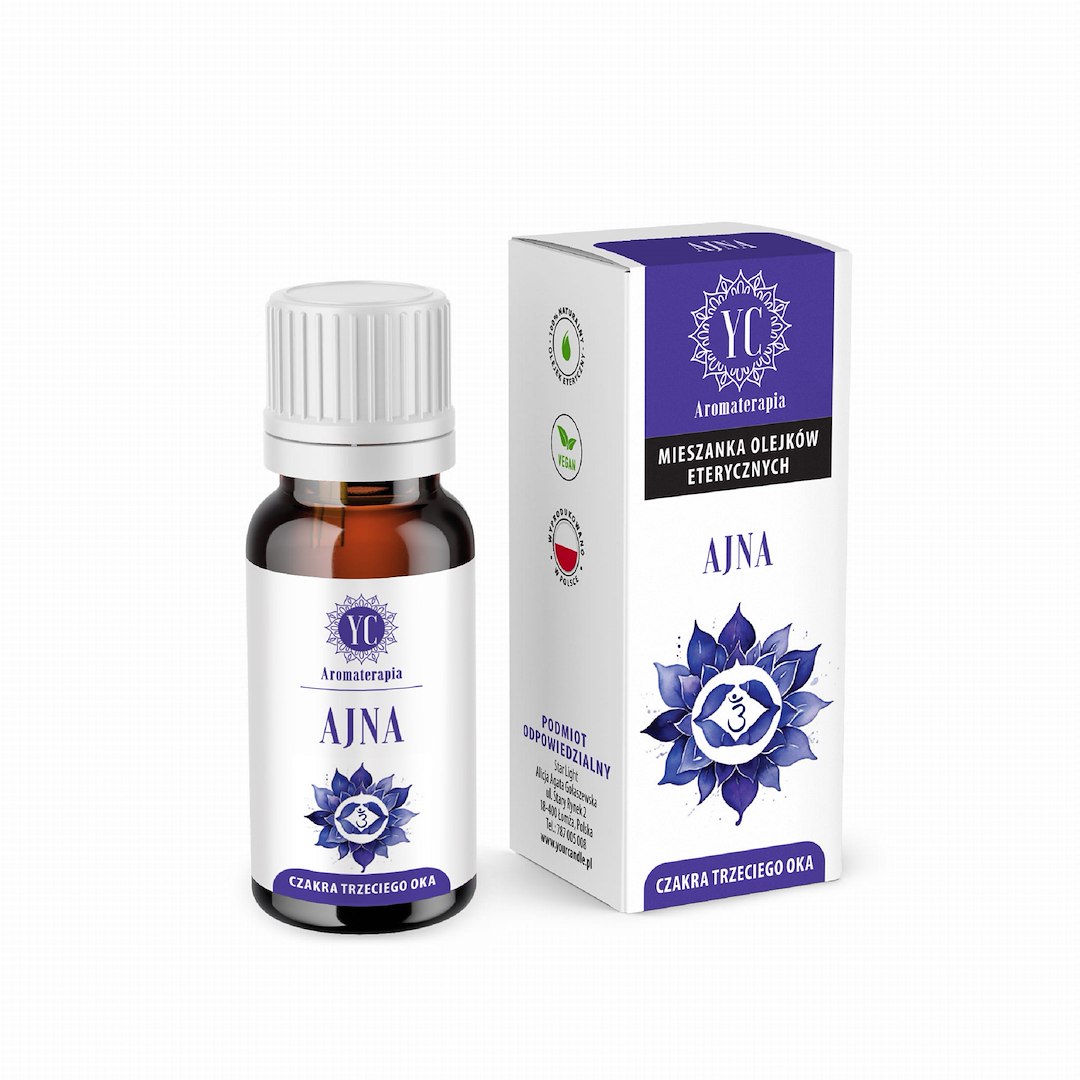 OLEJEK ETERYCZNY MIX CZAKRA TRZECIEGO OKA AJNA 10 ml - YOUR CANDLE