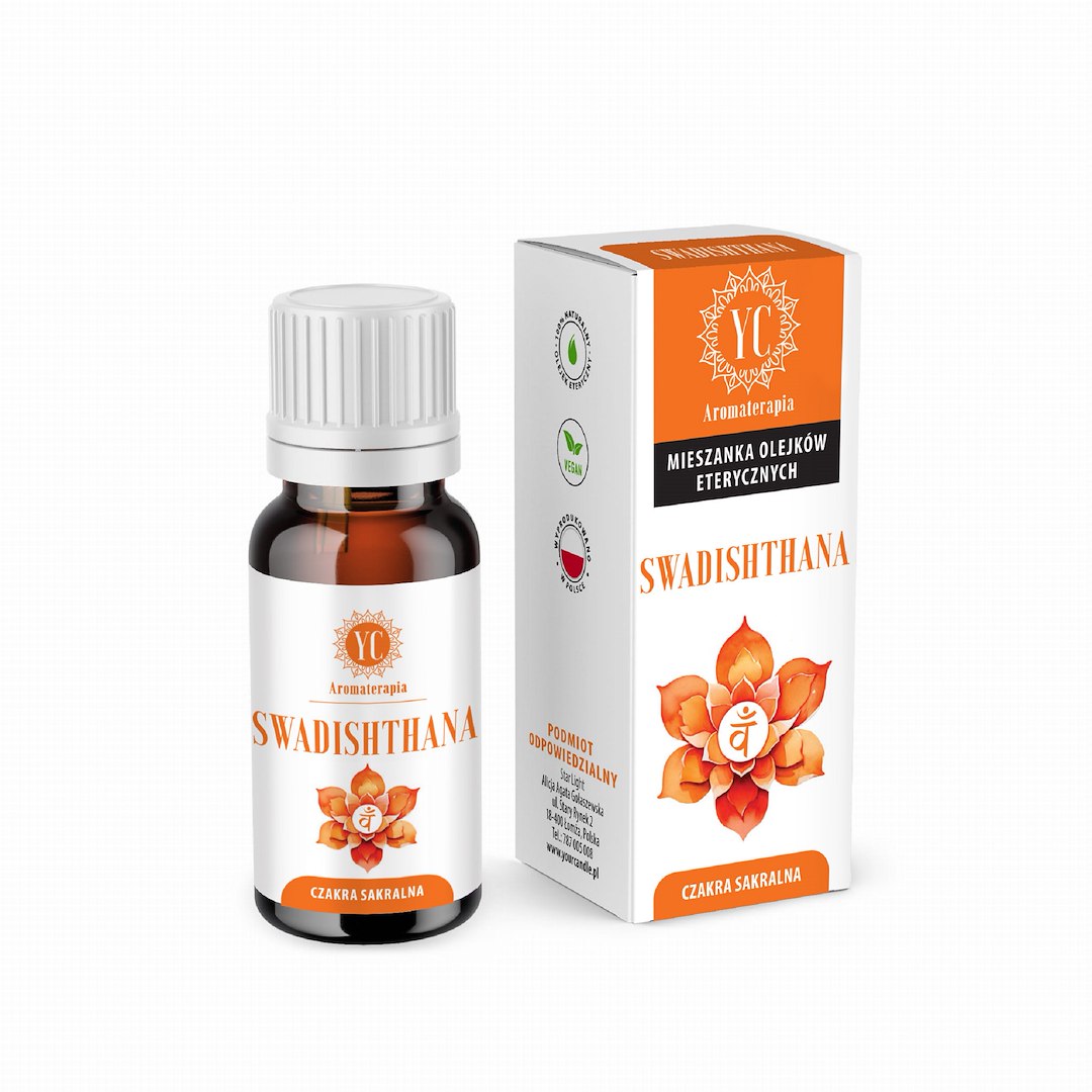 OLEJEK ETERYCZNY MIX CZAKRA SAKRALNA SWADHISTHANA 10 ml - YOUR CANDLE