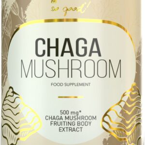GRZYBY CHAGA EKSTRAKT (500 mg) 60 KAPSUŁEK - SO GOOD!