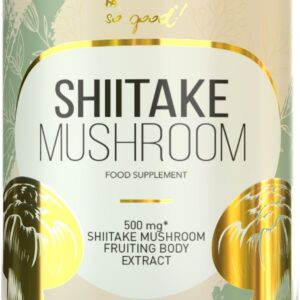 GRZYBY SHIITAKE EKSTRAKT (500 mg) 60 KAPSUŁEK - SO GOOD!