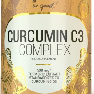 KURKUMA EKSTRAKT C3 COMPLEX (500 mg) 60 KAPSUŁEK - SO GOOD!