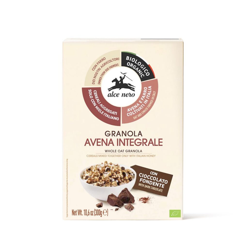 Granola z miodem i czekoladą BIO 300 g