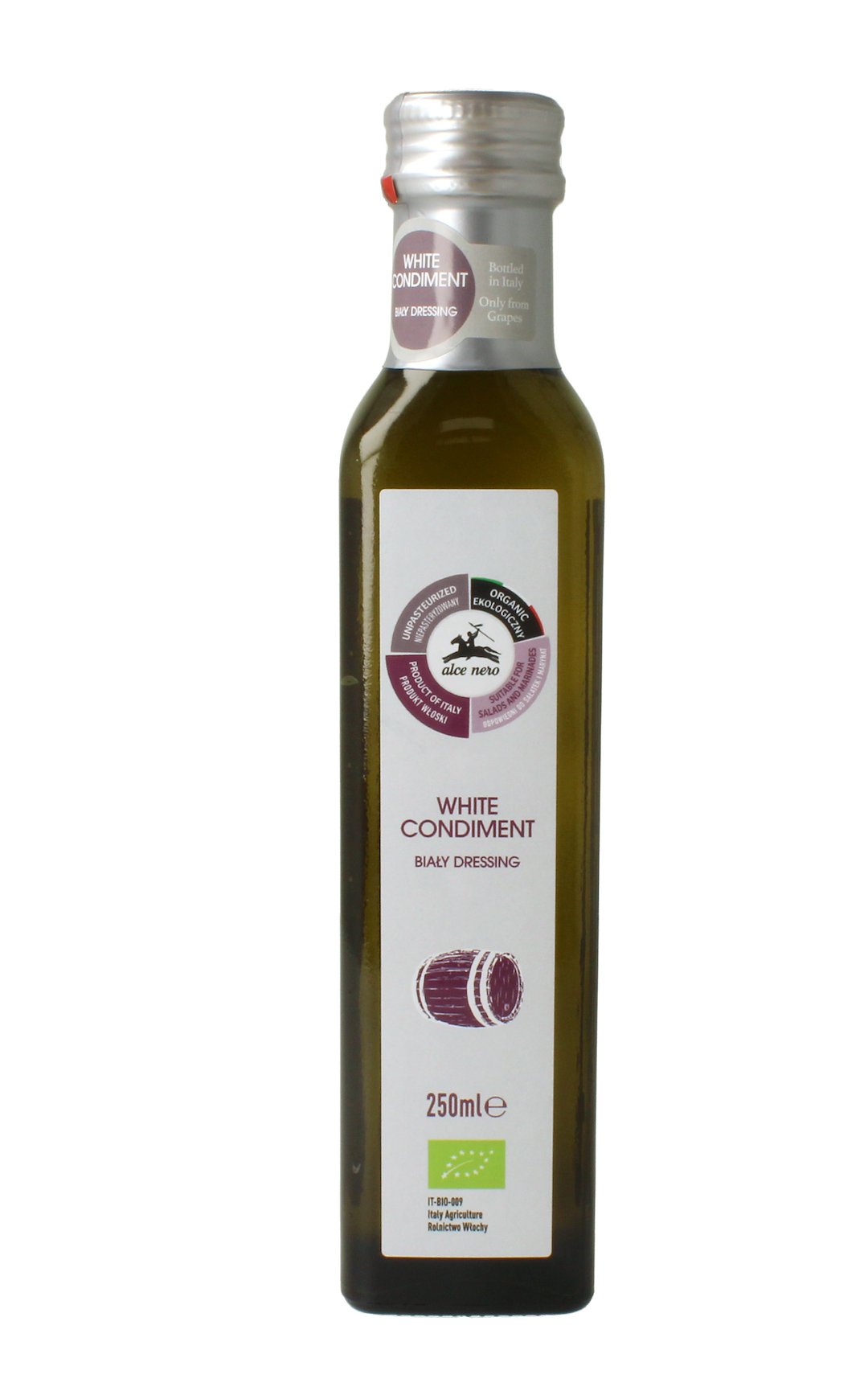 DRESSING BIAŁY BIO 250 ml - ALCE NERO