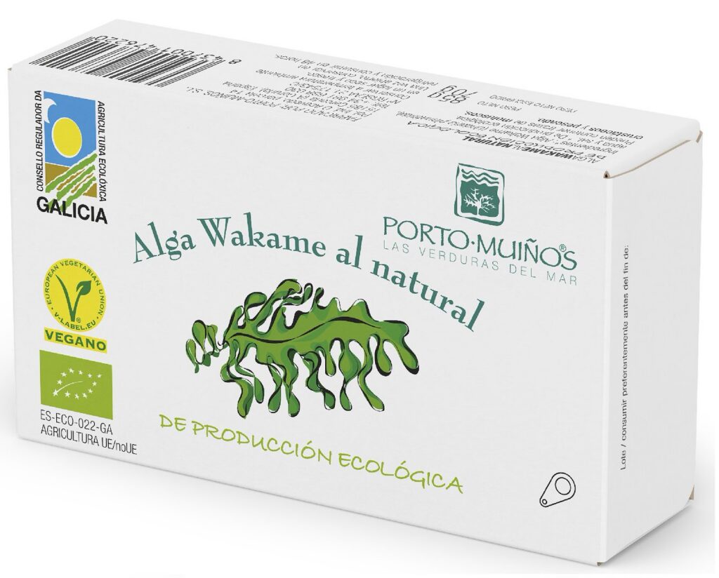 ALGI WAKAME W ZALEWIE BIO 80 g (70 g) - PORTO MUINOS