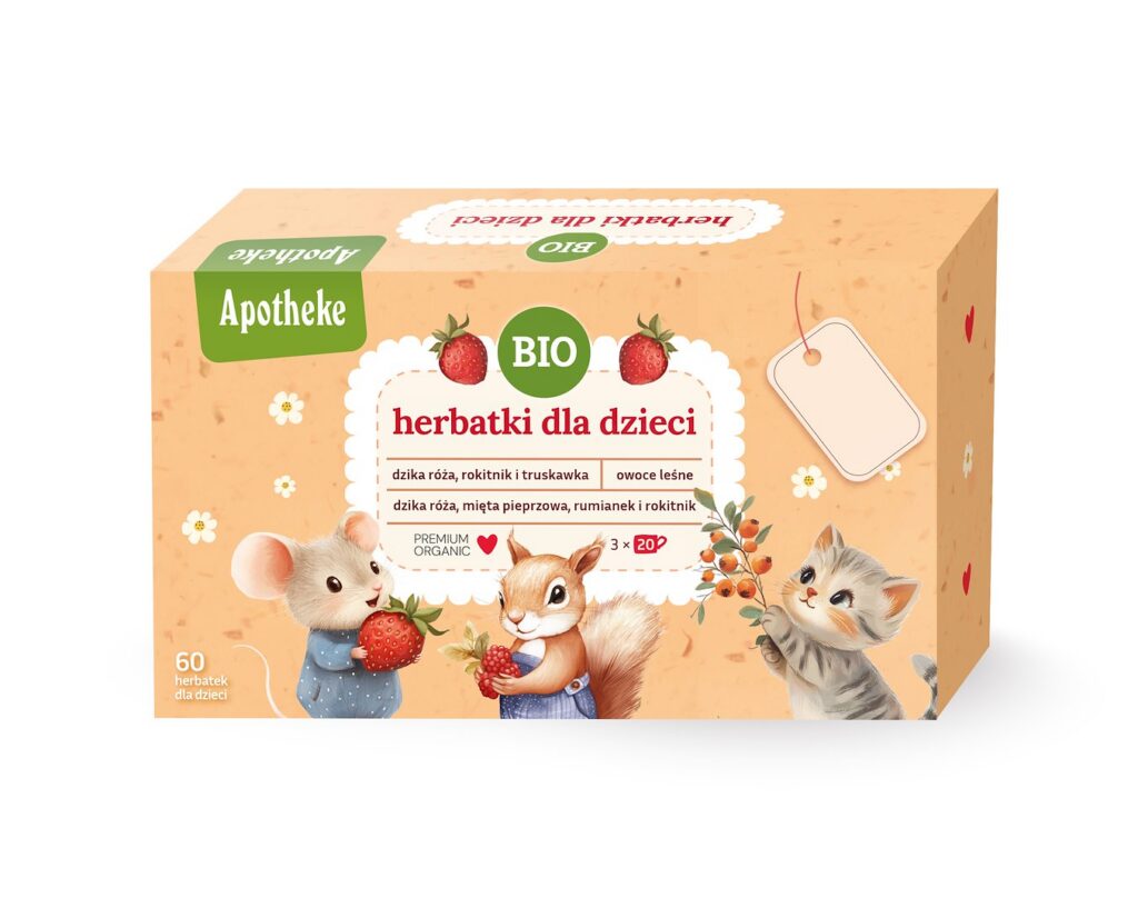 ZESTAW HERBATEK BAJKOWYCH BIO DLA DZIECI (3 SMAKI) (60 x 1,5 g) 90 g - APOTHEKE