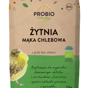 MĄKA ŻYTNIA CHLEBOWA TYP 720 BIO 1 kg - PROBIO