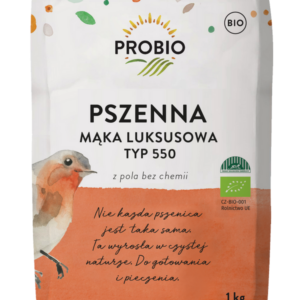 MĄKA PSZENNA LUKSUSOWA TYP 550 BIO 1 kg - PROBIO