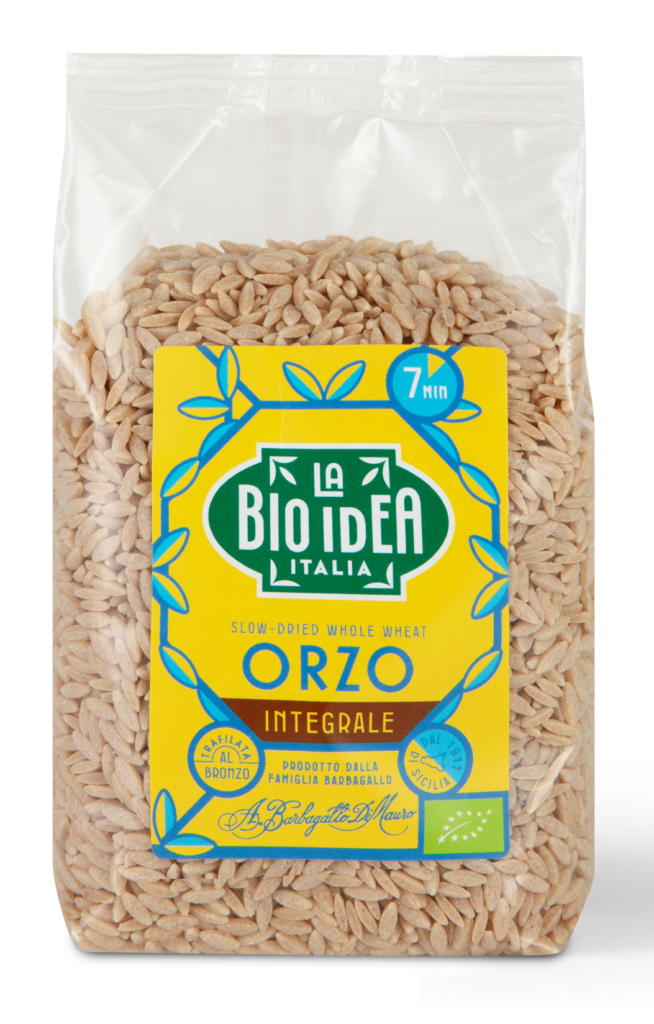 MAKARON (SEMOLINOWY RAZOWY) ORZO BIO 400 g - LA BIO IDEA