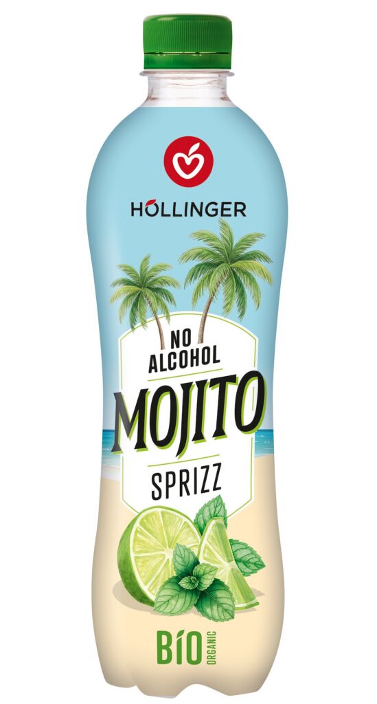 NAPÓJ MUSUJĄCY MOJITO BIO 500 ml - HOLLINGER