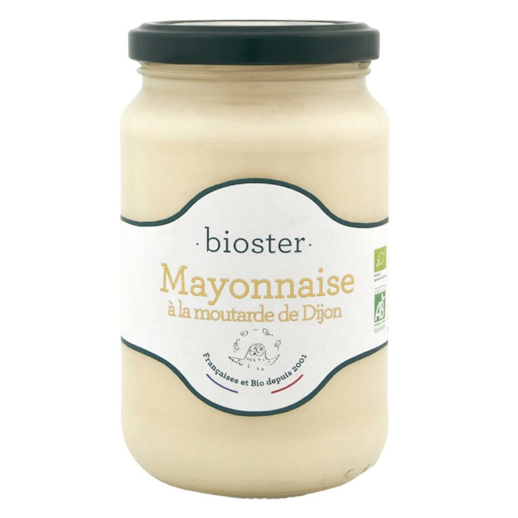 MAJONEZ JAJECZNY Z MUSZTARDĄ DIJON BIO 470 g - BIOSTER