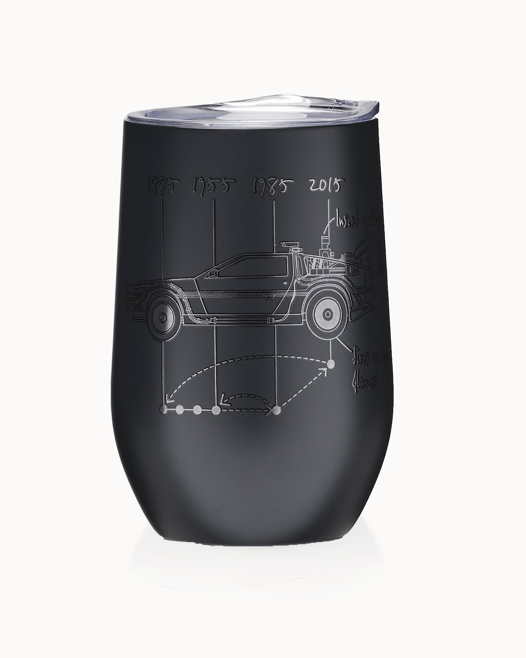 KUBEK TERMICZNY Z POKRYWKĄ EXTRA FLY 420 ml - CHIC-MIC - obrazek 2