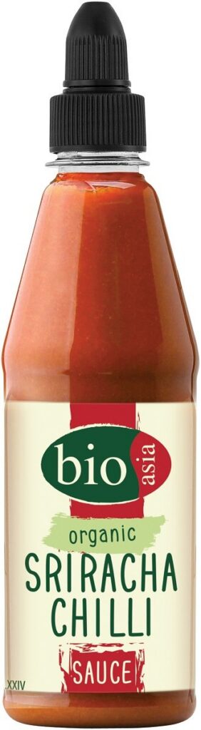 SOS Z OSTREJ PAPRYKI CHILI SRIRACHA BIO 220 g - BIOASIA