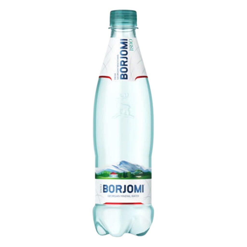 NATURALNA WODA MINERALNA GAZOWANA 500 ml - BORJOMI