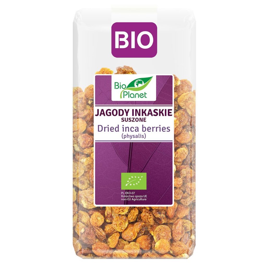 JAGODY INKASKIE SUSZONE BIO 400 g - BIO PLANET